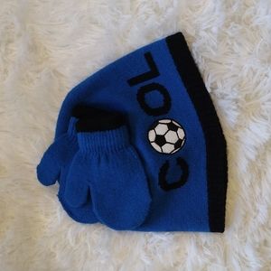 New Winter hat and gloves set